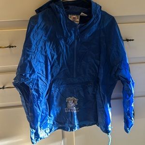 University of Kentucky 3/4 zip rain parka-unisex